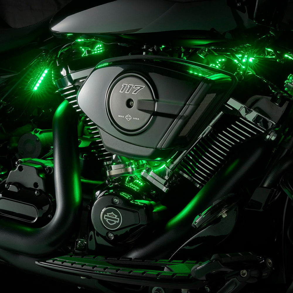 Led Performance Engine Motorcycle Underglow Shock & Awe 3.0 LED Engine Starter Kit | Ciro
