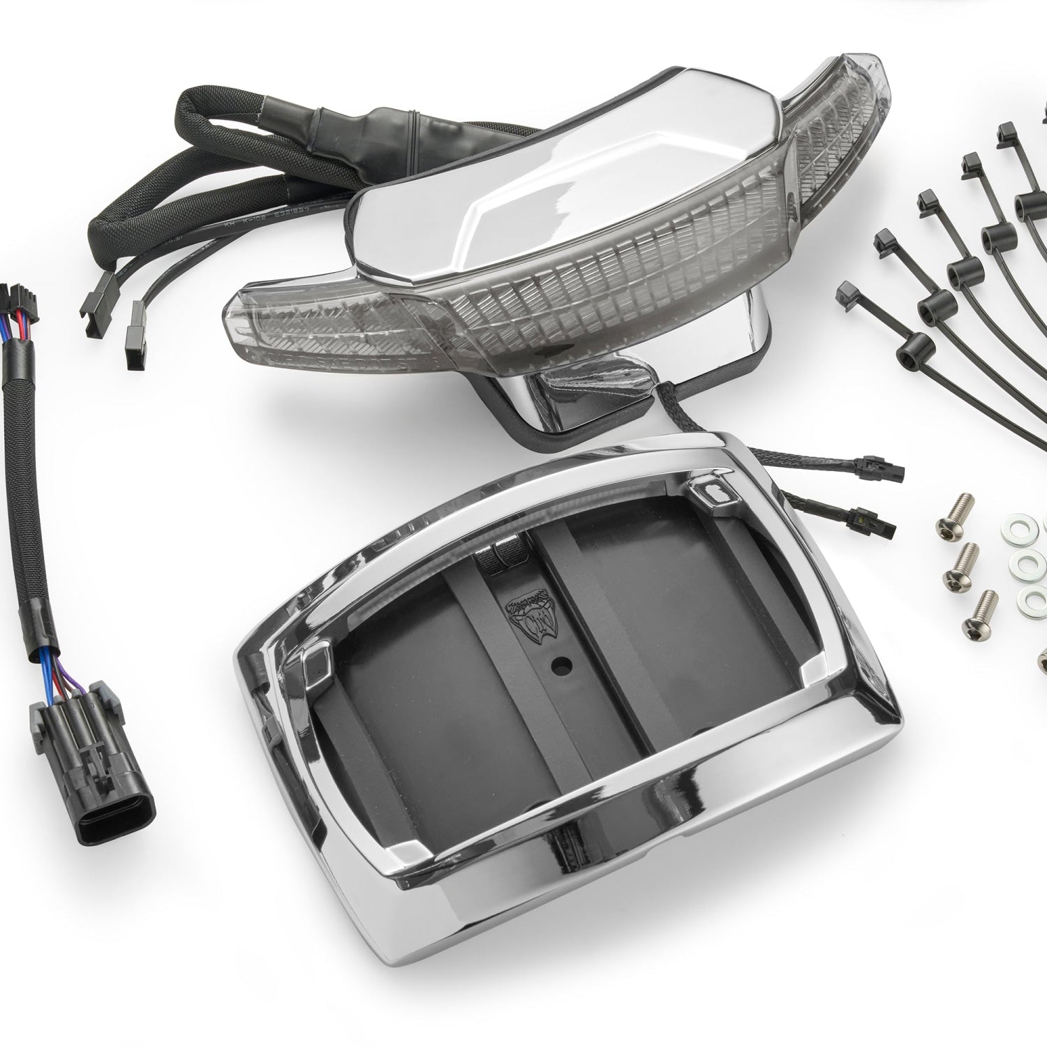 Latitude Tail Light & License Plate Mount with Lightstrike | Ciro