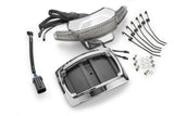 Latitude Tail Light & Plate Mount + Lightstrike® for Indian - COMING SOON Light Smoke / Chrome Accessory