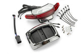 Latitude Tail Light & Plate Mount + Lightstrike® for Indian - COMING SOON Red Lens / Chrome Accessory