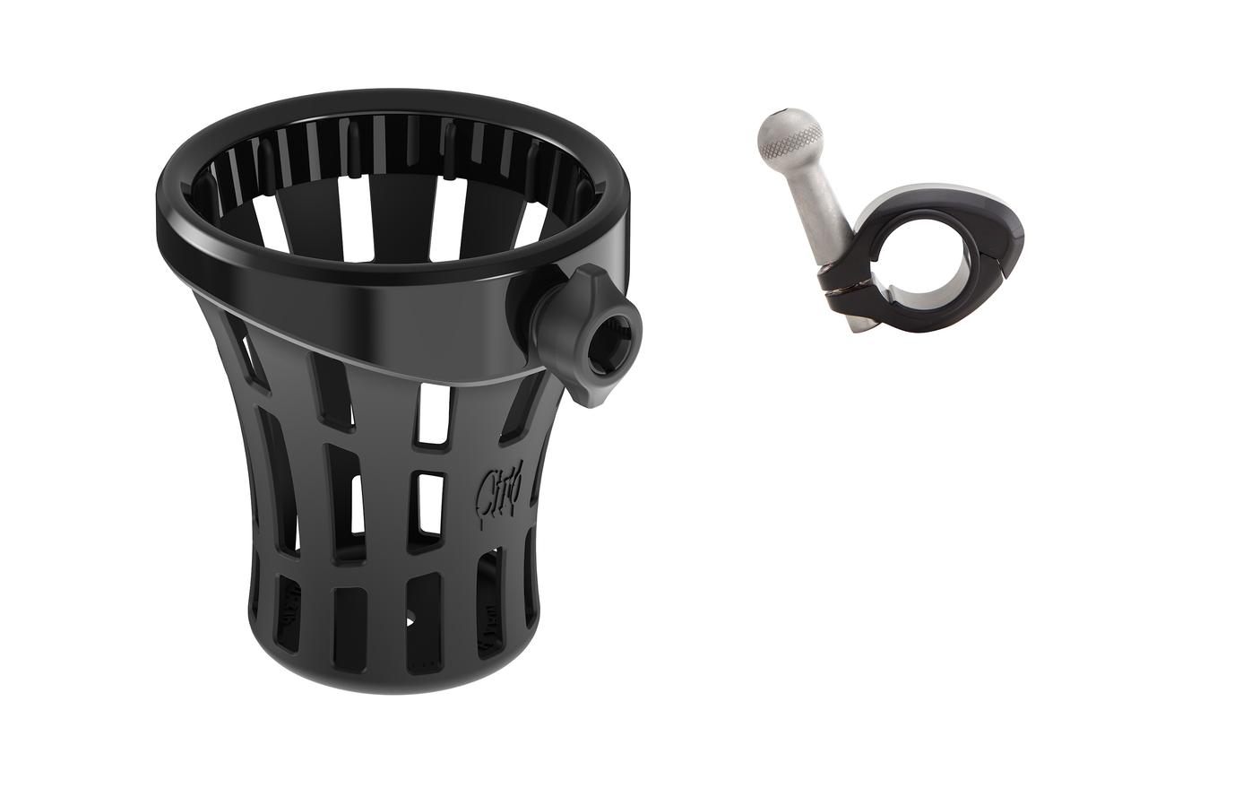 GEN 2 BIG ASS® Drink Holder with Aluminum Clamp Mount