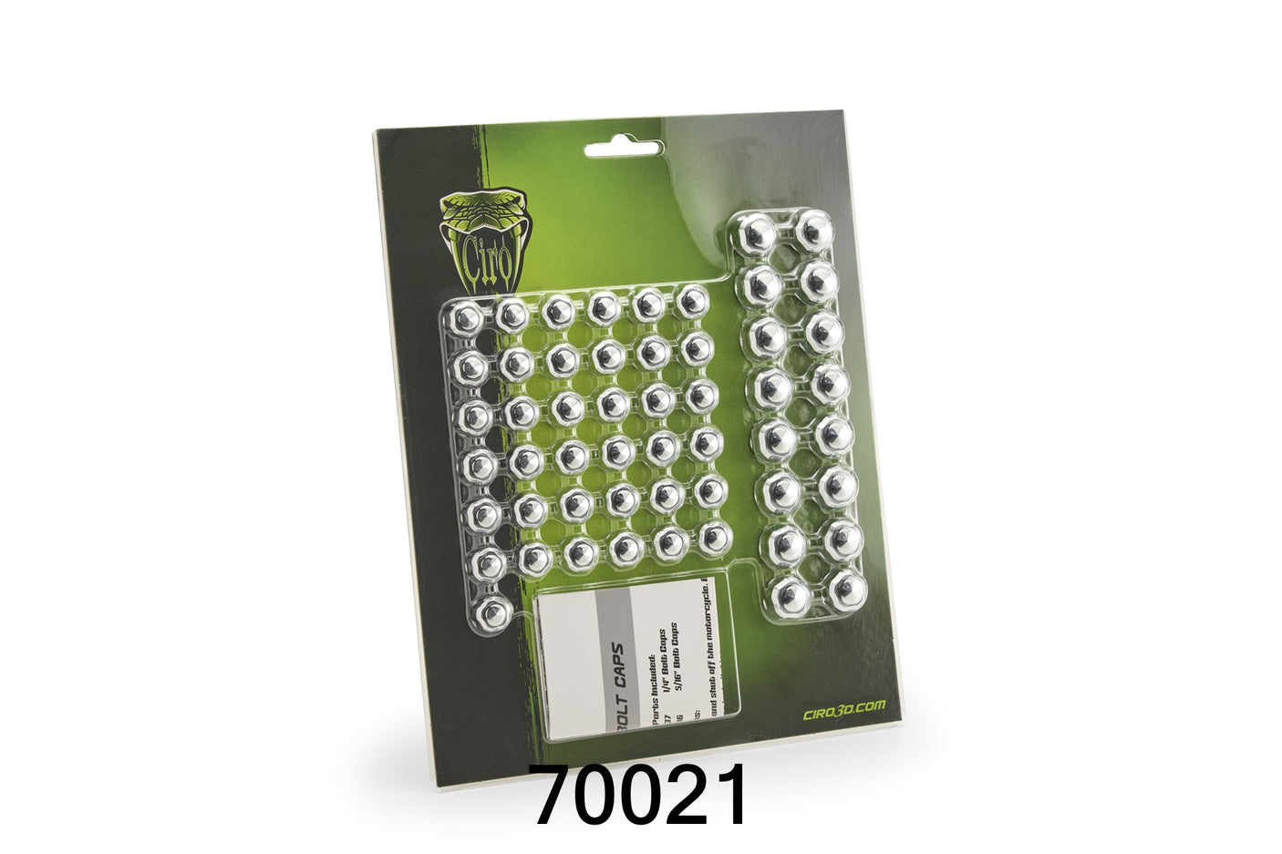 Diamond Cut Bolt Cap Kits for M8