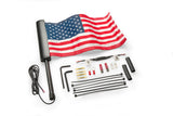 LED Lighted Flag Pole with American Flag