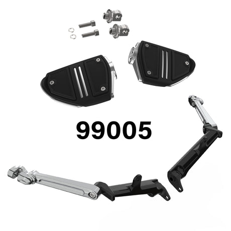 Frame Mounted Adjustable Highway Peg Mount Kit