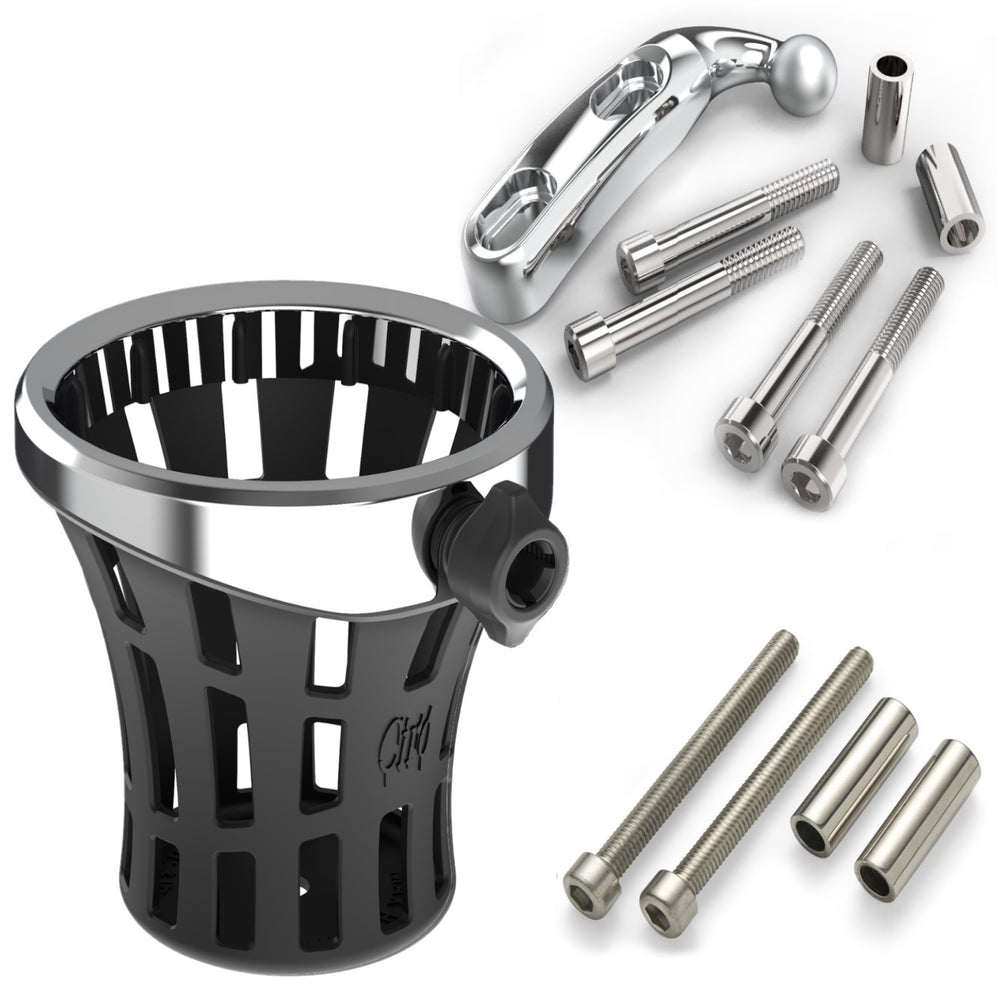 GEN 2 BIG ASS® Drink Holder with Perch Mount for Indian Pursuit