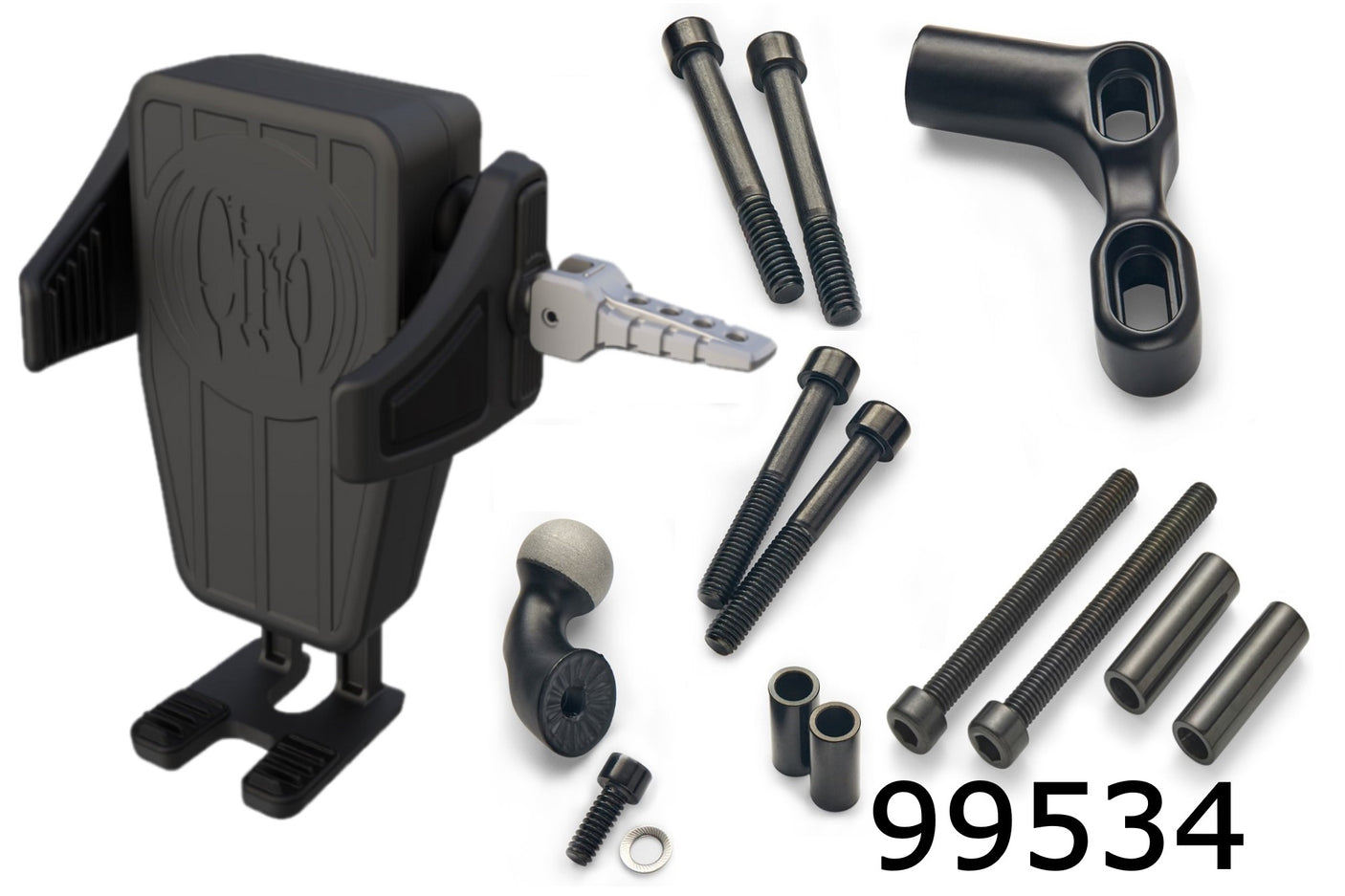 GEN 2 Cybercharger Phone Holder with Offset Perch Mount for Indian
