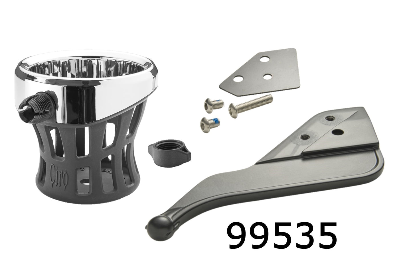 Passenger Drink Holder Mount & Drink Holder for Indian