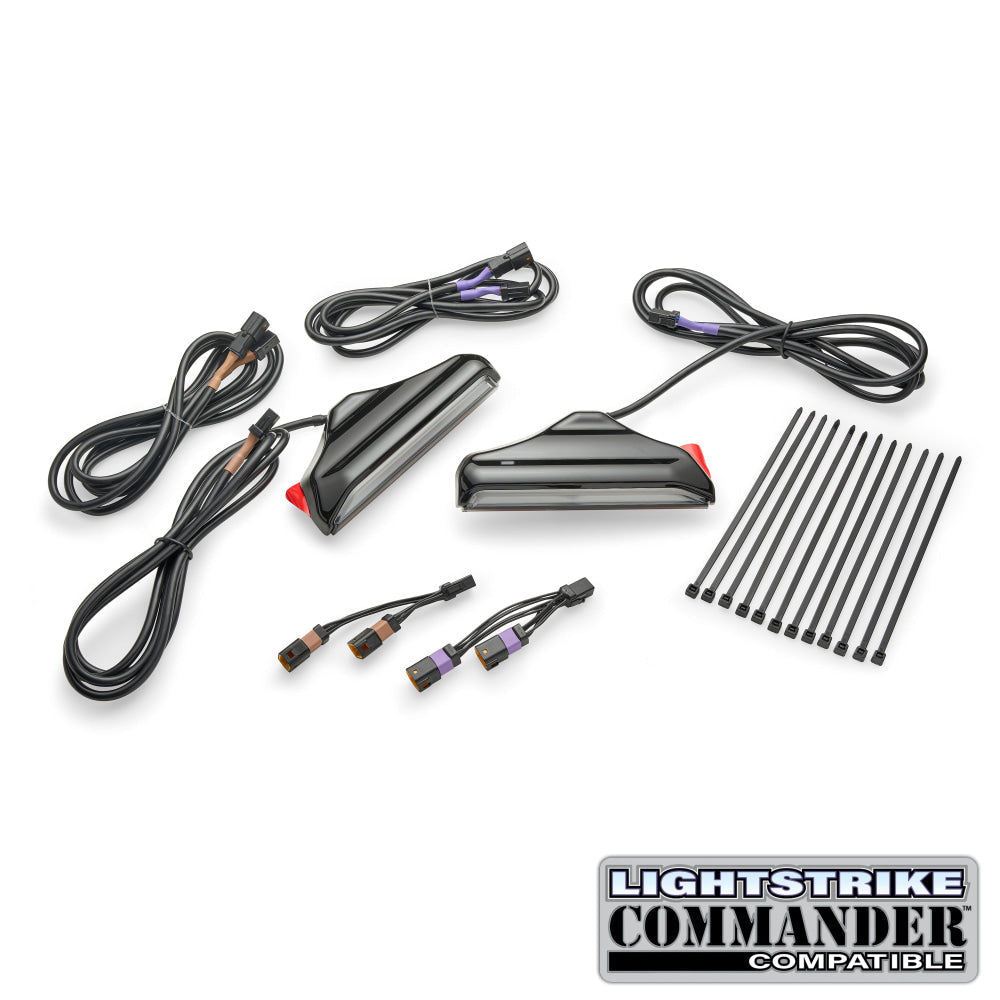 Fork Nav Lights for ’23.5-up H-D Touring - COMING SOON Black Accessory