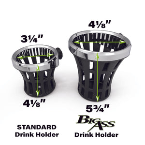 GEN 2 BIG ASS® Drink Holder with Passenger Mount