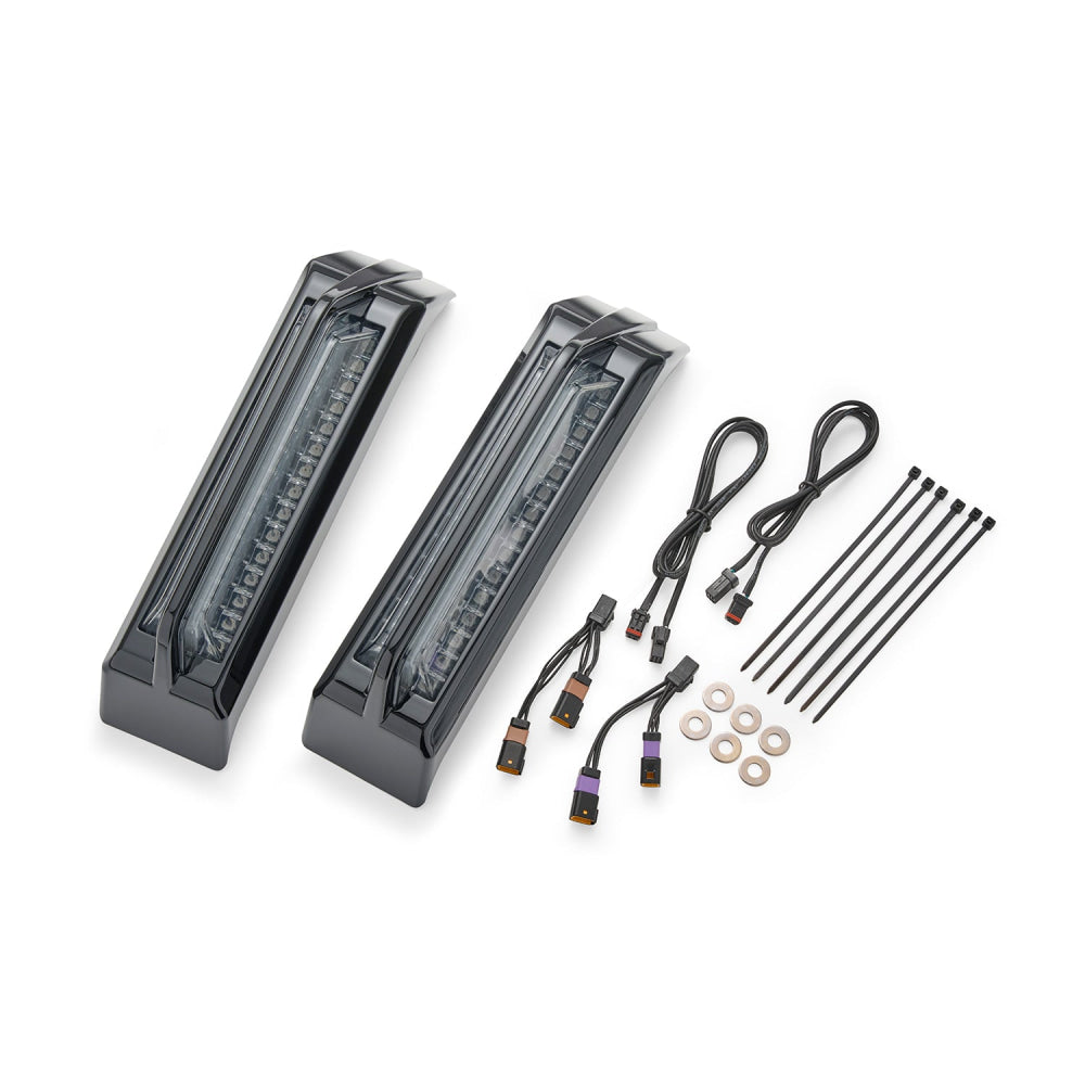 Filler Panel Tail Lights for ’23.5-up Touring Smoke / Black Accessory