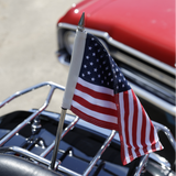 Flag Pole with American Flag