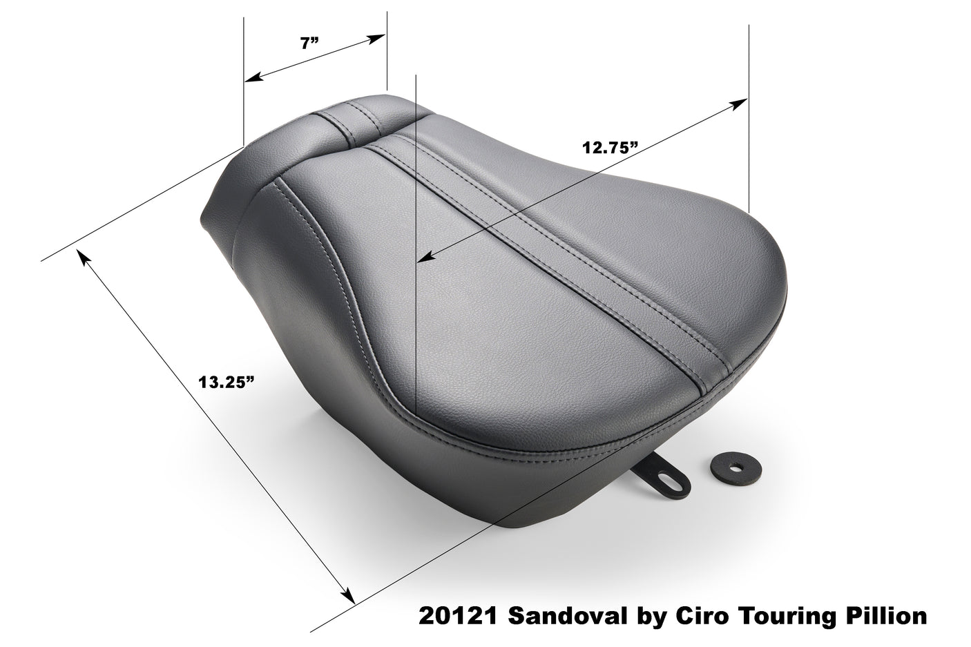 Sandoval Passenger Pillion by Ciro / '23-up Harley-Davidson Touring