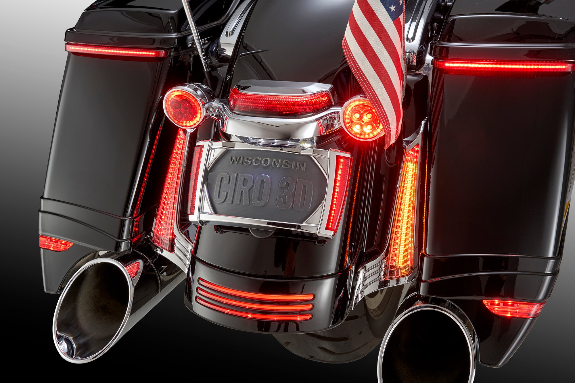 Filler Panel Lights for '14-'23 Street Glide / Special, Road Glide Cus –  Ciro