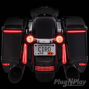 '14-up BAG BLADES® LED Lights with Sequential Amber Turn Signals