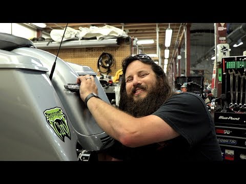 Latitude Tail Light & License Plate Holder | Ciro | For Harley