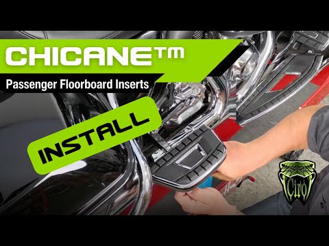 Chicane™ Passenger Floorboard Inserts | CIRO | Harley – Ciro