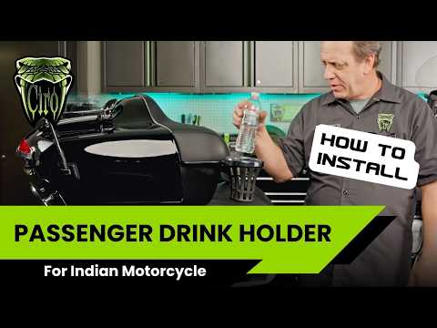 Passenger Drink Holder Mount for Indian