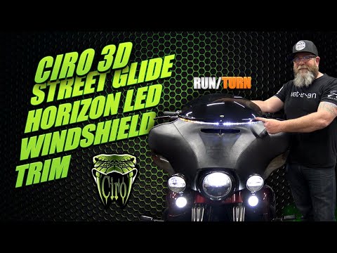 Windshield Trim With LED Lights Ciro