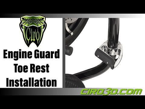 Engine Guard Toe Rest Highway Peg Harley Davidson Indian Ciro