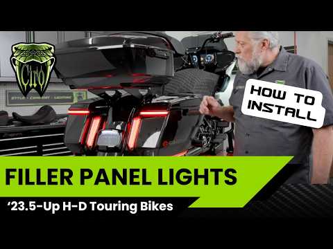 Filler Panel Tail Lights / '23.5-up Touring