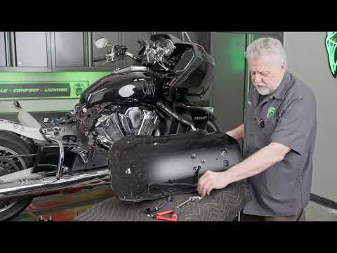Latitude Tail Light & Plate Mount + Lightstrike® for Indian - COMING SOON