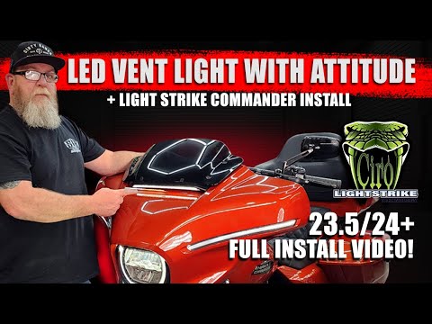 Fairing Vent Light / '23.5-up H-D Street Glide