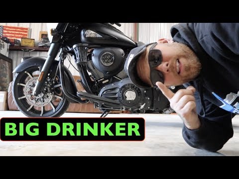 Big Ass Drink Holder with Passenger Mount Ciro For Harley Davidson