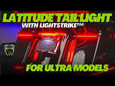 LATITUDE Tail Light with LIGHTSTRIKE™ for Ultra models – Ciro