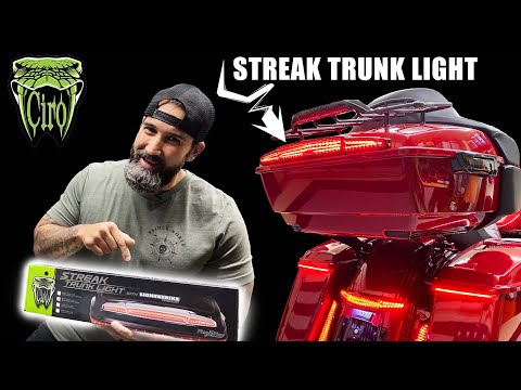 Streak Trunk Light with Lightstrike Ciro For Harley Davidson