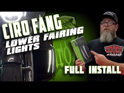 FANG Lower Fairing Lights Ciro