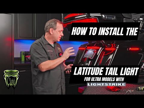 LATITUDE Tail Light with LIGHTSTRIKE for Ultra models Ciro