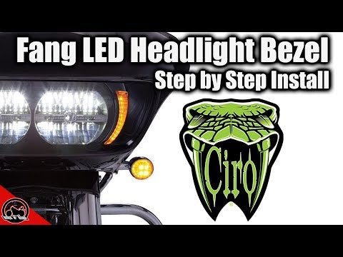 FANG® LED Headlight Bezel – Ciro