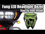 '14-'23 Road Glide FANG® LED Headlight Bezel