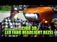 Fang® LED Headlight Bezel for '15-'23 Road Glide