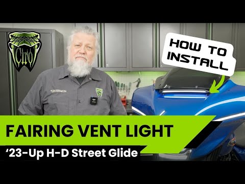 Fairing Vent Light / '23.5-up H-D Street Glide