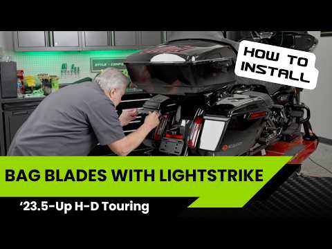 Bag Blades® with Lightstrike® Compatibility / '23.5-up H-D Touring