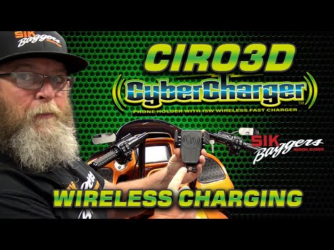 CYBERCHARGER® Phone Holder with 15W Wireless Fast Charger – Ciro