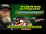 CYBERCHARGER® Phone Holder with 15W Wireless Fast Charger