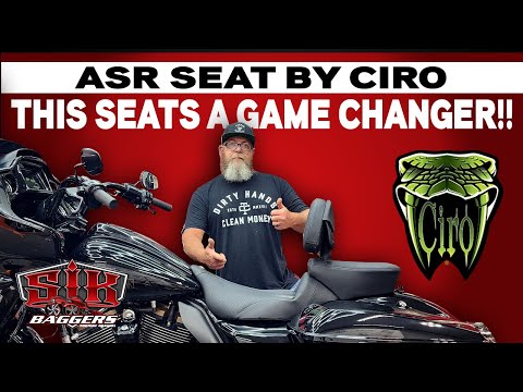 ASR Seat Ciro For Harley Davidson