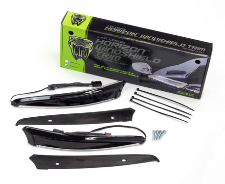 Horizon LED Lighted Windshield Trim | Ciro | For Harley-Davidson Road Glide