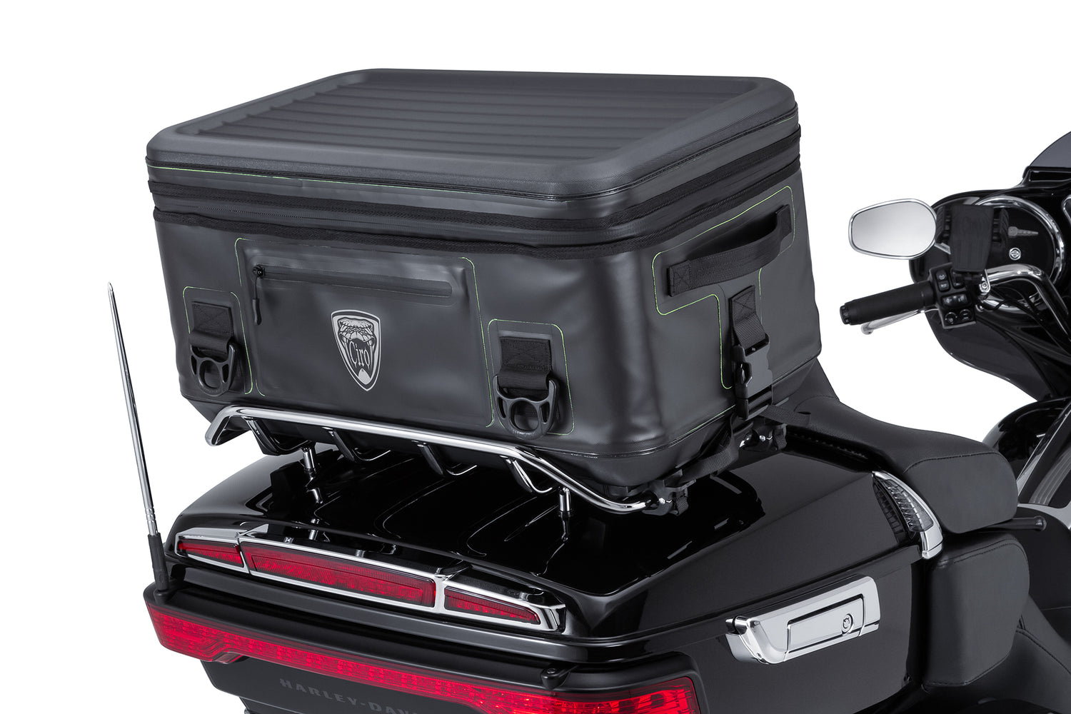 Quick Release Case / H-D Luggage Rack – Ciro