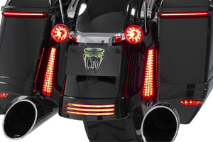 Filler Panel Lights for '14-'23 Street Glide / Special, Road Glide Custom, '17-'24 Road King Special with ALL RED LEDs