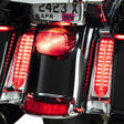 Filler Panel Lights For Ultra And Road King With All Red Leds In Chrome Or Black Ciro