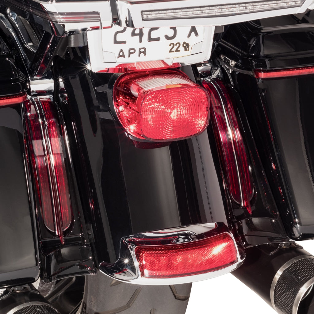 Filler Panel Lights for Limited, Ultra and Road King with all RED