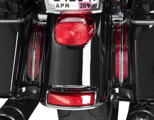 Filler Panel Lights For Ultra And Road King With All Red Leds In Chrome Or Black Ciro