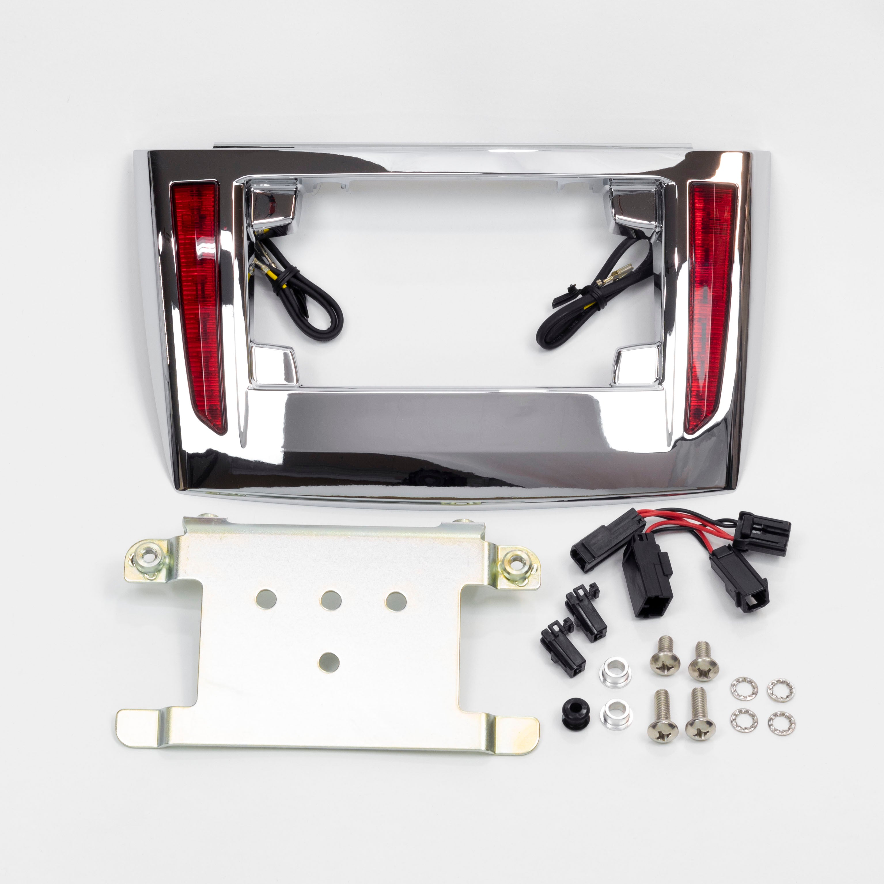 Battery operated lighted hot sale license plate frame