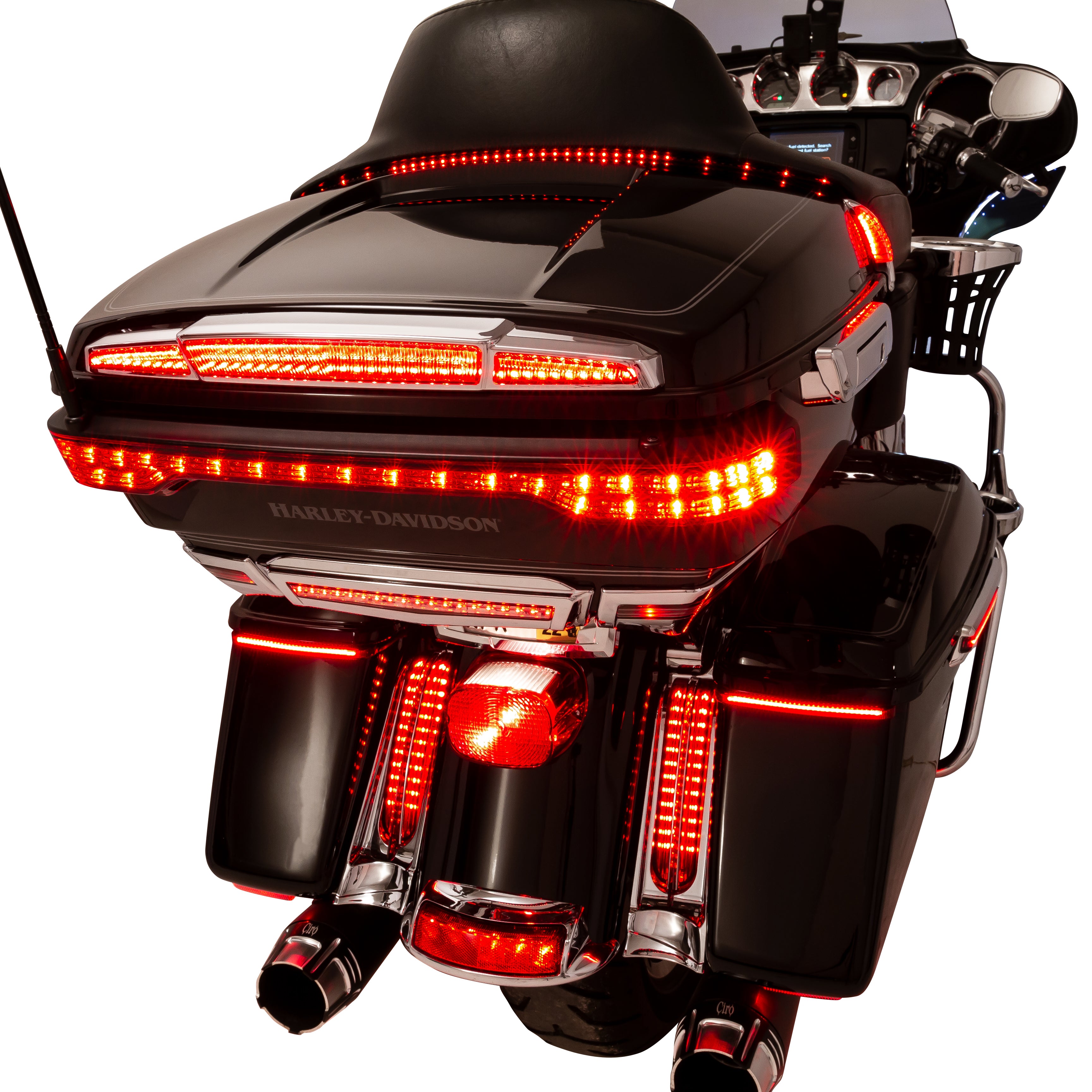 Streak Trunk Light with Lightstrike Ciro For Harley Davidson