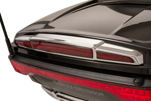 Streak trunk light with Lightstrike  | Ciro | For Harley-Davidson |Red  lens with chrome body