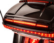 Streak trunk light with Lightstrike  | Ciro | For Harley-Davidson |Red  lens with black body