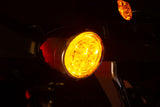 Fang® White Halo Front Signal Light Inserts With Bezel (Dual Circuit)